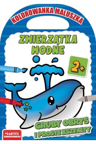 Kolorowanka maluszka. Zwierz�tka wodne - Hubert  W�odarczyk