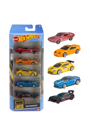 Hot Wheels. Samochodziki Pi�ciopak 1806 mix Mattel