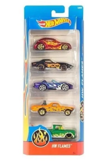 Hot Wheels. Samochodziki Pi�ciopak 1806 mix Mattel