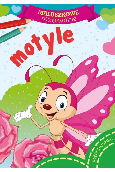 Maluszkowe malowanie. Motyle