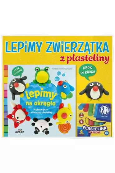 Lepimy na okr�g�o. Naj�atwiejsze zwierz�ta z plasteliny - Paulina  Koniuk-Fon�ychowska