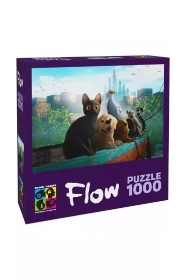 Puzzle 1000 el. Flow Movie Characters Granna