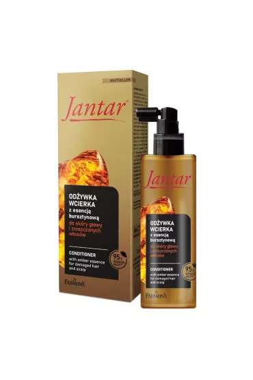 Jantar Farmona Jantar od�ywka-wcierka z esencj� bursztynow� do sk�ry g�owy i zniszczonych w�os�w 100 ml
