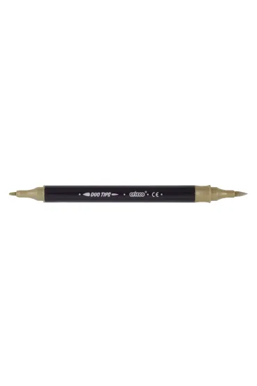 Cricco Pisaki p�dzelkowe metaliczne dwustronne 6 szt.