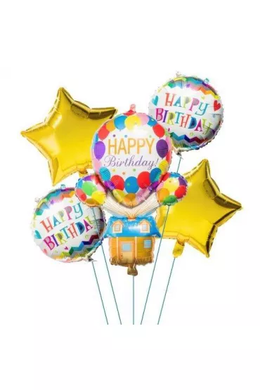 Zestaw balon�w urodzinowych 5 szt.