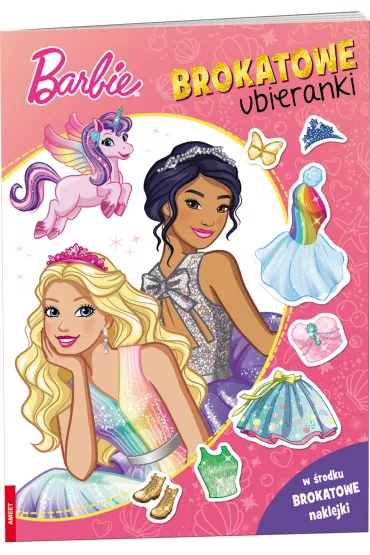 Barbie Dreamtopia. Brokatowe ubieranki