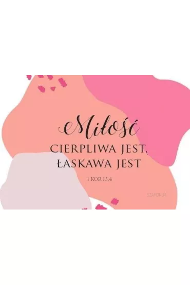 Szaron Magnes na lod�wk� - Mi�o�� cierpliwa jest