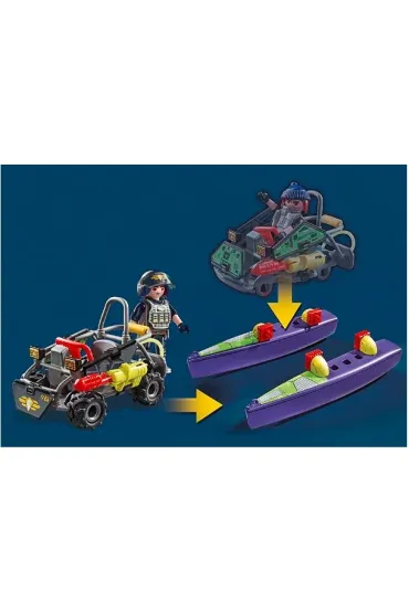 Playmobil City Action Quad terenowy jednostki specjalnej 71147