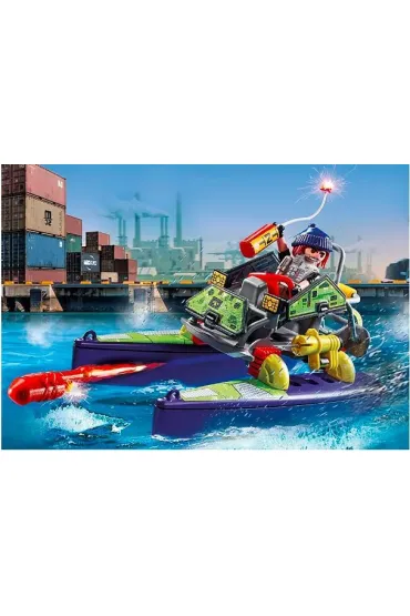 Playmobil City Action Quad terenowy jednostki specjalnej 71147