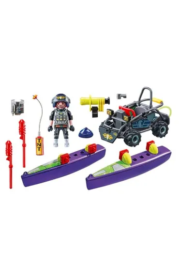 Playmobil City Action Quad terenowy jednostki specjalnej 71147