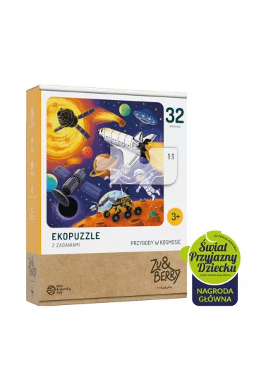 Ekopuzzle 32 el. Przygody w kosmosie Muduko