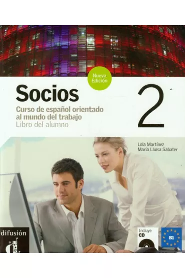 Socios 2 podr�cznik + MP3 do pobrania - Lola Martinez, Maria Sabater Lluisa