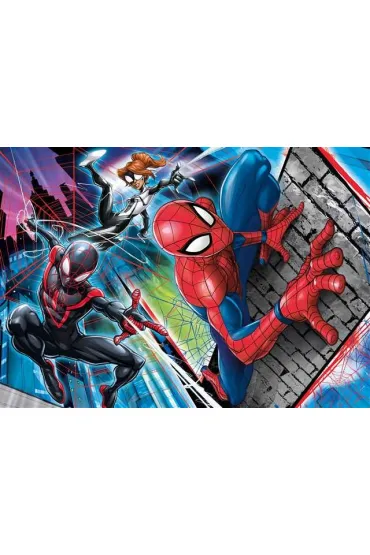 Puzzle 24 el. Maxi SuperColor. Spider-man Clementoni