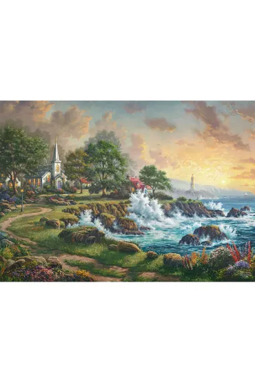 Puzzle PQ 1000 el. Nadmorski krajobraz Schmidt - Thomas  Kinkade