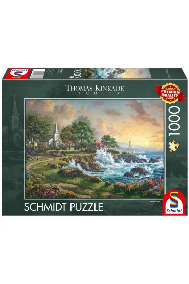 Puzzle PQ 1000 el. Nadmorski krajobraz Schmidt - Thomas  Kinkade