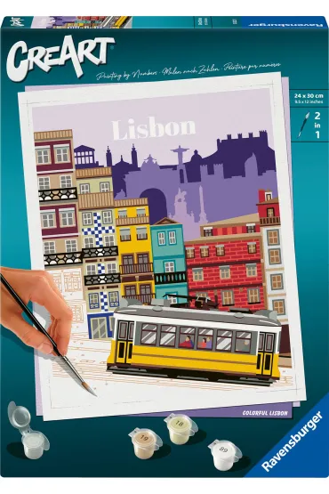 Malowanie po numerach CreArt - Lizbona Ravensburger