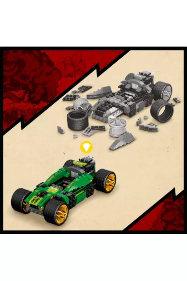 LEGO NINJAGO Samoch�d wy�cigowy Lloyda EVO 71763