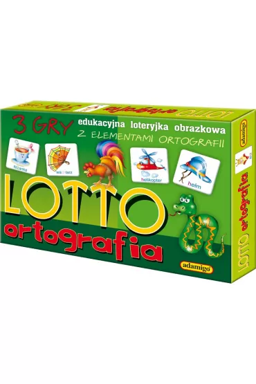 LOTTO ORTOGRAFIA LOTERYJKA BPZ