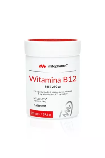 Dr. Enzmann Mse Witamina B12 MSE suplement diety 120 kaps.