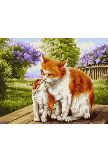 Ideyka Malowanie po numerach - Matczyne ciep�o 40x50cm