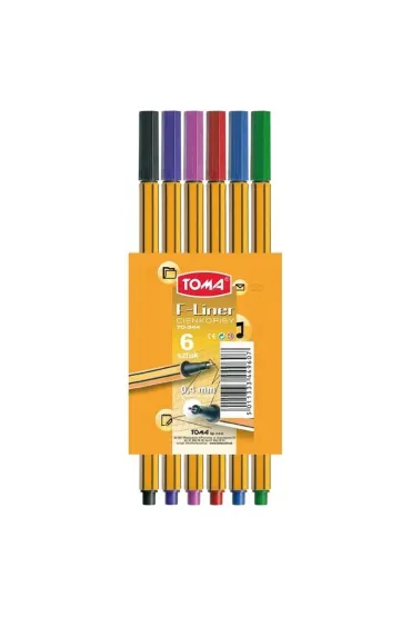 Toma Cienkopisy F-Liner 6 szt.