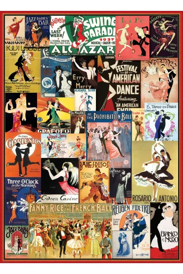 Puzzle 1000 el. Ballroom Dancing Eurographics