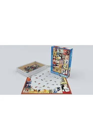 Puzzle 1000 el. Ballroom Dancing Eurographics