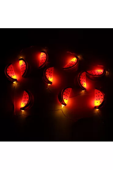 �a�cuch ze �wiat�ami LED, Arbuz