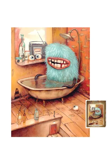 Puzzle 1000 el. W wannie, Zozoville Heye