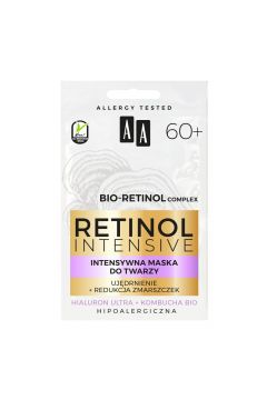 Aa Retinol Intensive 60+ intensywna maska ujdrnienie + redukcja zmarszczek 2 x 5 ml