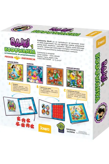 Bajki ulubione. Kodowanka. Od kodowania do programowania Jawa