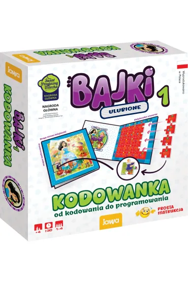 Bajki ulubione. Kodowanka. Od kodowania do programowania Jawa