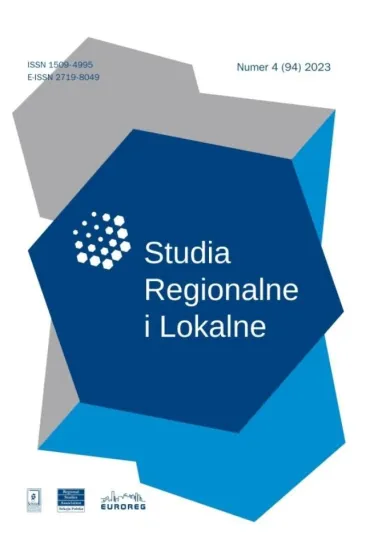 Studia Regionalne i Lokalne 4/2023