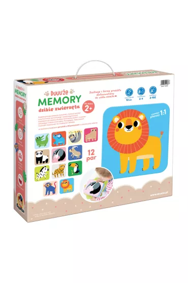Duuu�e memory. Dzikie zwierz�ta Bright Junior Media