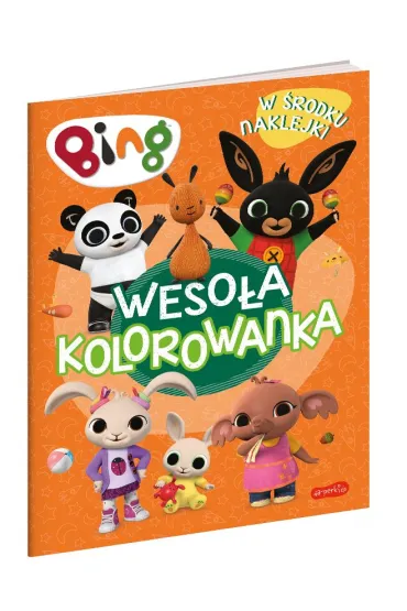 Bing. Weso�a kolorowanka z naklejkami