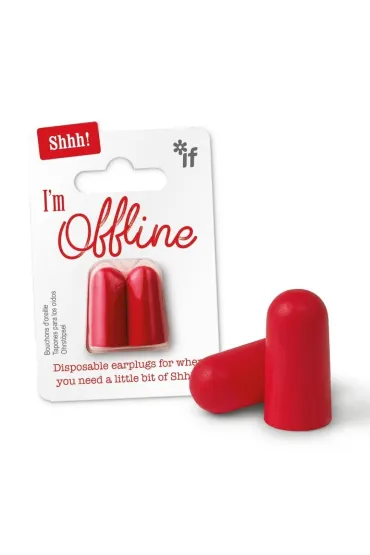 Shhh! Zatyczki do uszu - I`m Offline