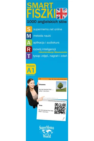 Audiobook SMART Fiszki 1000 angielskich s��w A1 poziom podstawowy CD