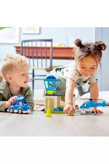 LEGO DUPLO Posterunek policji i helikopter 10959