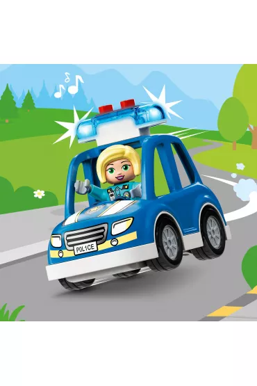 LEGO DUPLO Posterunek policji i helikopter 10959
