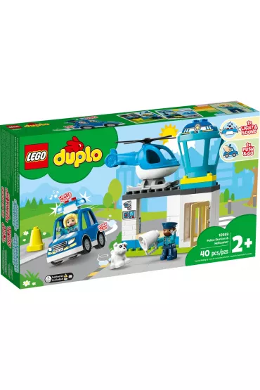 LEGO DUPLO Posterunek policji i helikopter 10959