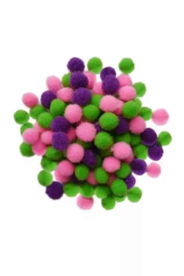 incood. Zestaw pompon�w 100 szt.