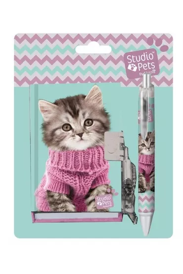 Paso Zestaw pami�tnik z d�ugopisem Studio Pets