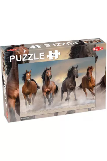 Puzzle 56 el. Wild Horses Tactic