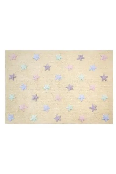 Dywan bawe�niany Tricolor Star waniliowy120x160cm