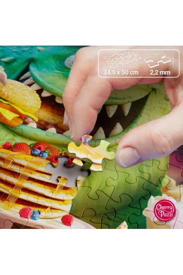 Puzzle 500 el. Enjoy Your Meal! CherryPazzi