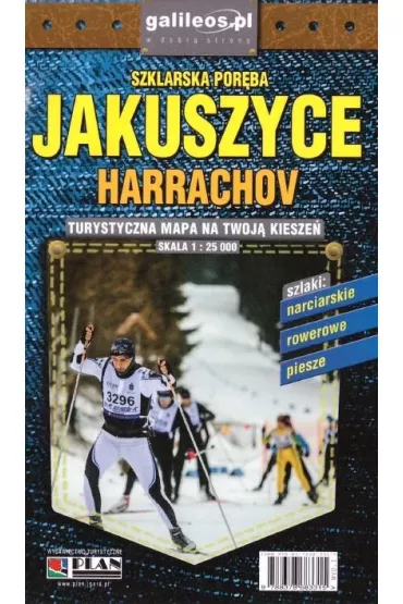 Mapa kieszonkowa - Jakuszyce, Harrachov
