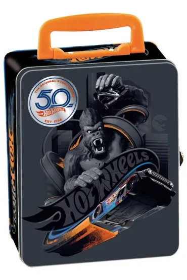 Puszka do przechowywania aut Hot wheels 50 szt Klein Trefl