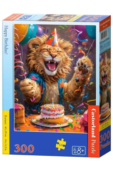 Puzzle 300 el. Happy Birthday! Castorland