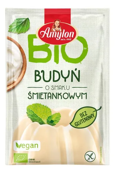 Amylon Budy� �mietankowy bezglutenowy 40 g Bio