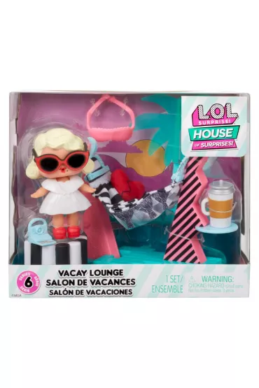 Lalka LOL Surprise HOS Furniture Playset with Doll S2. Zestaw mebli z lalk 583769 Mga Entertainment